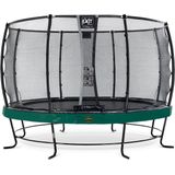 EXIT Elegant Premium trampoline rond ø366cm - groen