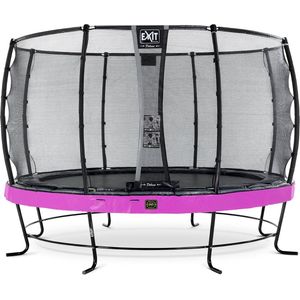 EXIT Elegant Premium trampoline rond ø366cm - paars