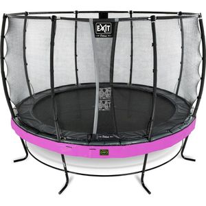 EXIT Elegant Premium trampoline rond ø427cm - paars
