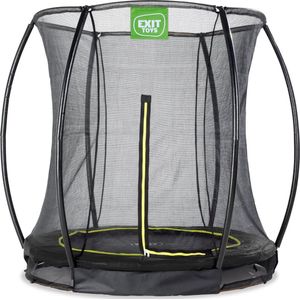 Trampoline EXIT Toys Silhouette Ground 183 Black Safetynet