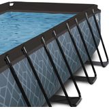 EXIT Frame Pool 5.4x2.5x1m Premium grijs