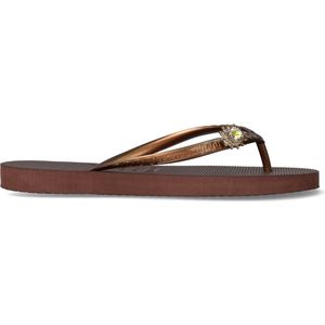 Uzurii Dames Teenslippers Original Switch - Bruin