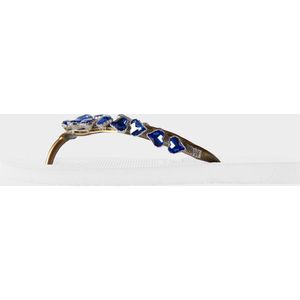 Uzurii - Heart Blue - Pantoffels - Wit - Luxe