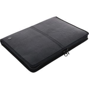 Laptophoes 15,6 Inch - Gerecyclede Autoband - Laptop Sleeve - Zwart