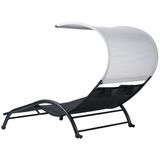 Feel Furniture - Dubbel ligbed met vaste voet - 2 personen