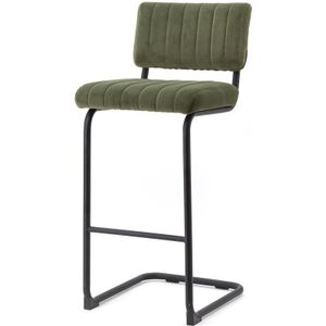 Bar chair high Operator - green