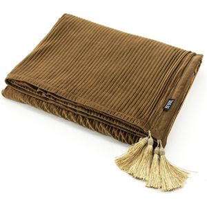 Furnilux - Deken Royalty - Ocher - Velvet