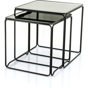 Furnilux - Bijzettafel Olit Medium (set van twee)45 x 45 x 43 cm