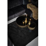 By-Boo Coffeetable Bunga - Large - Metaal - 75x75x40cm
