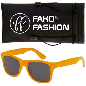 Fako Fashion® - Heren Zonnebril - Dames Zonnebril - Classic - Oranje