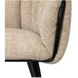 Pole to Pole - Eetkamerstoel - Zand - Chenille