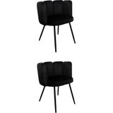 Pole to Pole - High Five Chair - Zwart - Aanbieding - Set van 2