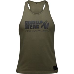 Gorilla Wear - Classic Tank Top - Legergroen - Sporttop