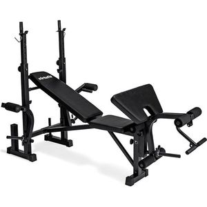 VirtuFit Halterbank - Multifunctionele Verstelbare Fitnessbank