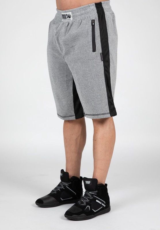 Gorilla Wear Augustine Old School Shorts - Grijs