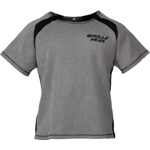 Gorilla Wear Augustine Old School Work Out Top - Grijs
