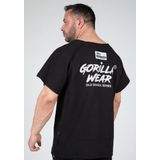 Gorilla Wear Augustine Old School Work Out Top - Zwart