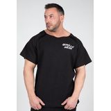 Gorilla Wear Augustine Old School Work Out Top - Zwart