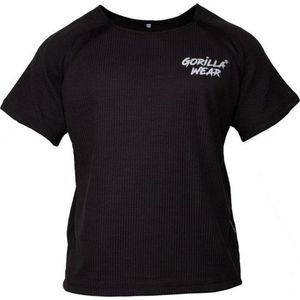 Gorilla Wear Augustine Old School Work Out Top - Zwart