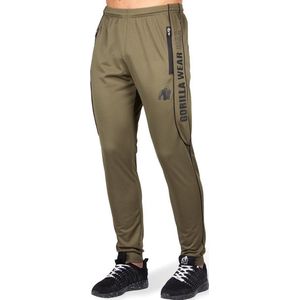 Gorilla Wear Branson Trainingsbroek - Zwart/Legergroen
