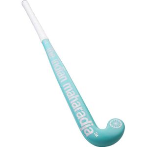 The Indian Maharadja Solid JR blue [compo]-33 inch Hockeystick Kids - aqua