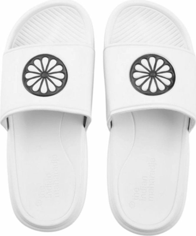 The Indian Maharadja - Slides - Slipper - White - 100% PU