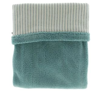 Snoozebaby Wiegdeken Dubbellaags Smokey Green - 75x100 cm