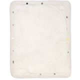 Snoozebaby speel/boxkleed Cheerful Playing Stone Beige - 75x95 cm