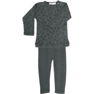 Snoozebaby Pyjama Dark Green print - 74/80