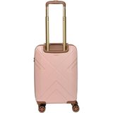 Oistr Florence Handbagage Koffer Spinner 55 cm Matte Pink