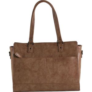 Just Dreamz Dames Laptoptas 15.6 inch Camel