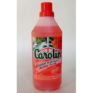 Carolin Active Fresh - rode bloemen - 1 L - 6 flessen