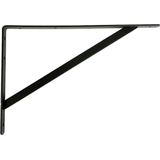 Plankdrager - Zwart - Metaal - 250 x 400 mm