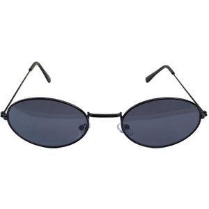 Joboly Ovale Zonnebril - Zwart Frame - Zwarte Lenskleur - Dames en Heren