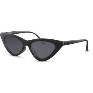 Joboly Cat Eye zonnebril - Zwart Frame - Zwarte Lenskleur - Dames
