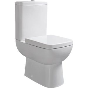 Sapho Tyana staand compact toilet wit