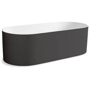 JEE-O Soho vrijstaand bad 180x80 mat zwart