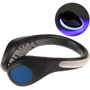 LED Schoenverlichting - Blauw - voor Extra Veiligheid