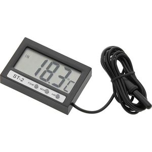 Thermometer Outdoor Digitaal - Zwart ST-2