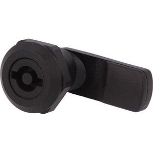 Kunststof kantelslot - dubbelbaard D5 - M22 - 12mm afsluithendel