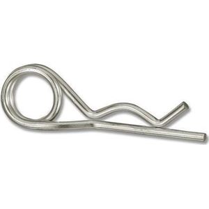 Borgclip / Veerpen dubbel - 7x130mm (10 stks)
