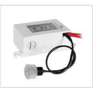 Schemerschakelaar - Externe PIR sensor - 2300W - Inbouw