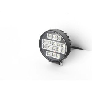LED SPOT - 16 LED - 16W - Ingebouwde schakelaar - Rond