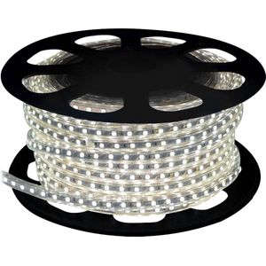Koud Wit LED Strip - IP68 - 25 Meter - 220V - inkortbaar