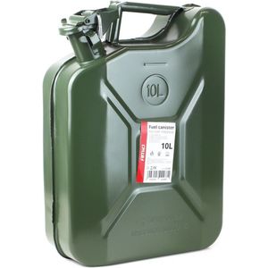 Metalen jerrycan - 10 liter - Met vergrendeling