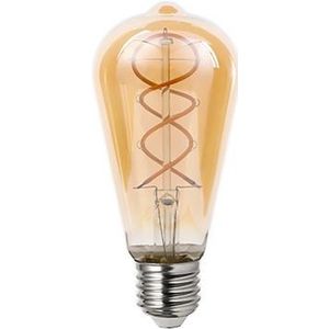 E27 filament lamp - Dimbaar - Extra warm wit - 250 Lumen - 4W - ST64