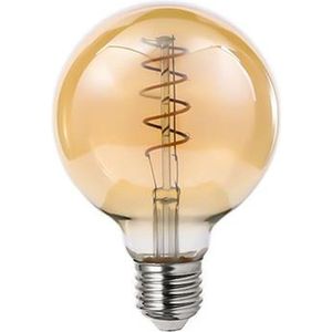 E27 filament lamp - Dimbaar - Extra warm wit - 250 Lumen - 4W - G80