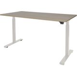 Dextro - Basic - Zit/Sta Bureau - Wit - Melamine - Elektrisch Hoogte Verstelbaar