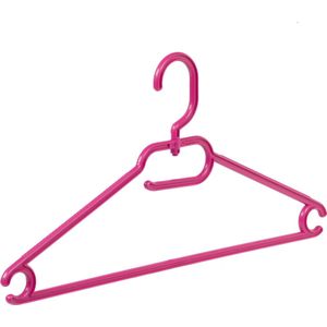 De Kledinghanger Gigant - Multihanger - Kinderen - 8444 - 50 Stuks - Kunststof - Paars - Blousehanger - Shirthanger - 33 cm - Kinderhanger - Kledinghanger - Kleerhanger (8444_14/50)