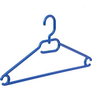 De Kledinghanger Gigant - Multihanger - Kinderen - 8444 - 10 Stuks - Kunststof - Lichtblauw - Blousehanger - Shirthanger - 33 cm - Kinderhanger - Kledinghanger - Kleerhanger (8444_11/10)